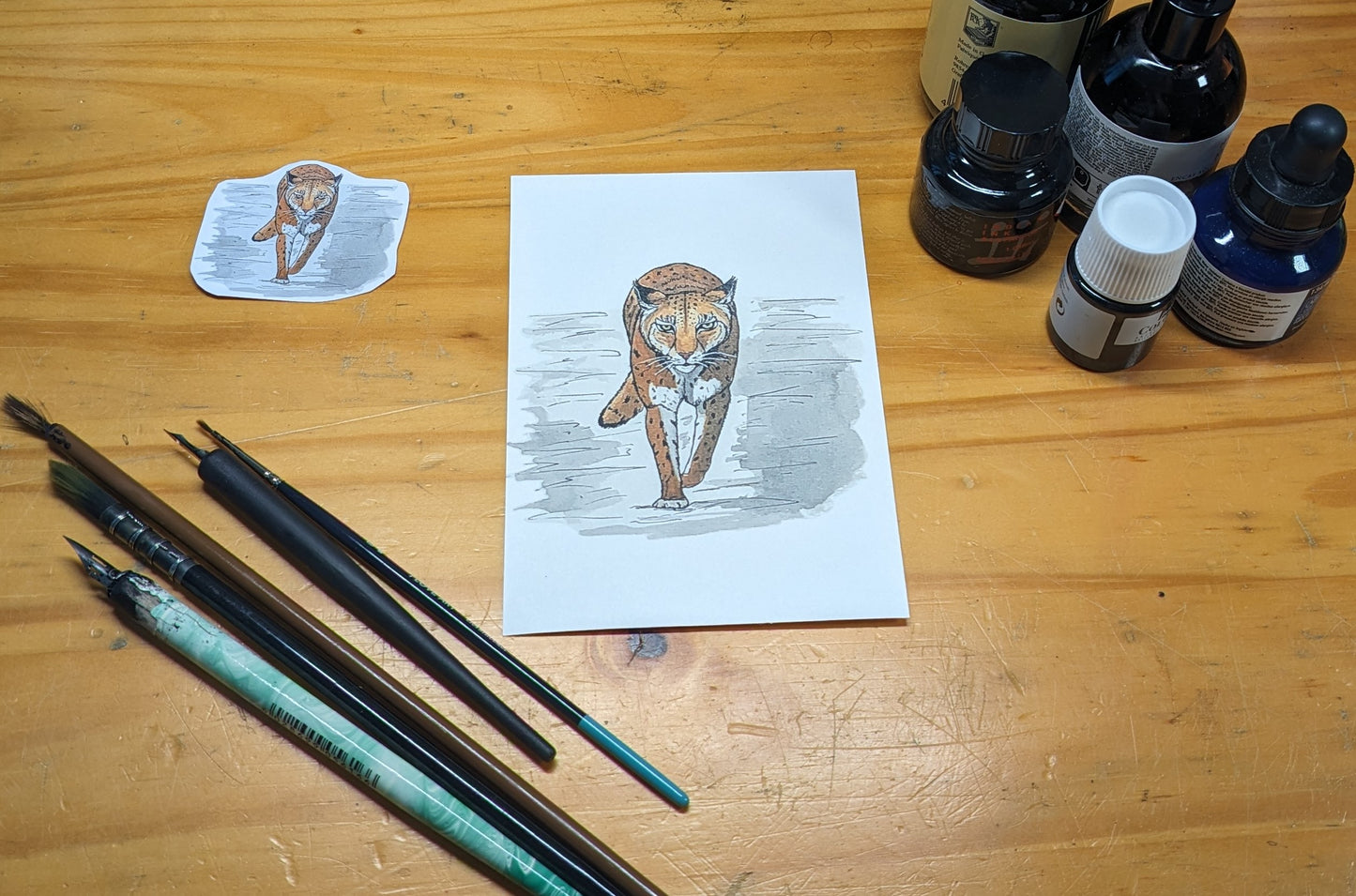 Lynx, posters et stickers