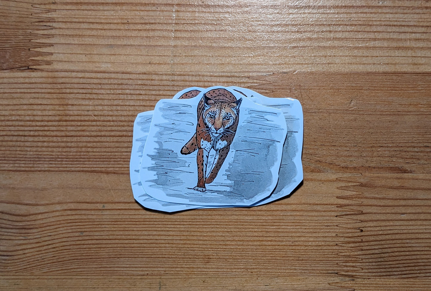 Lynx, posters et stickers