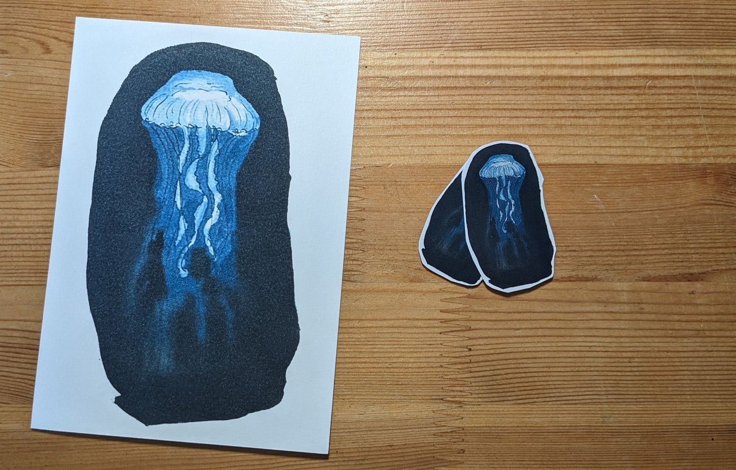 Méduse, posters et stickers