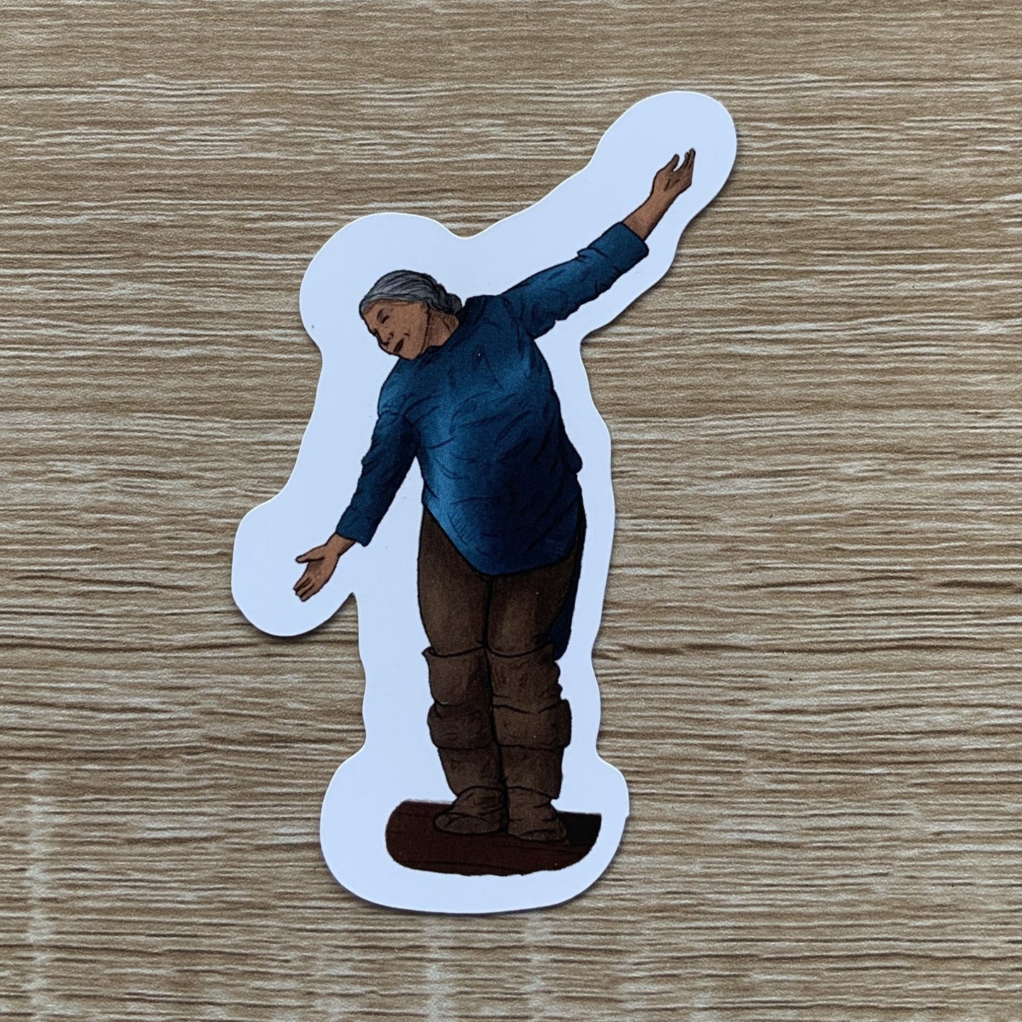 Magnet, aimant pour le frigidaire et tableau blanc, danse inuite qilaatersorneq, elsa abadie penars