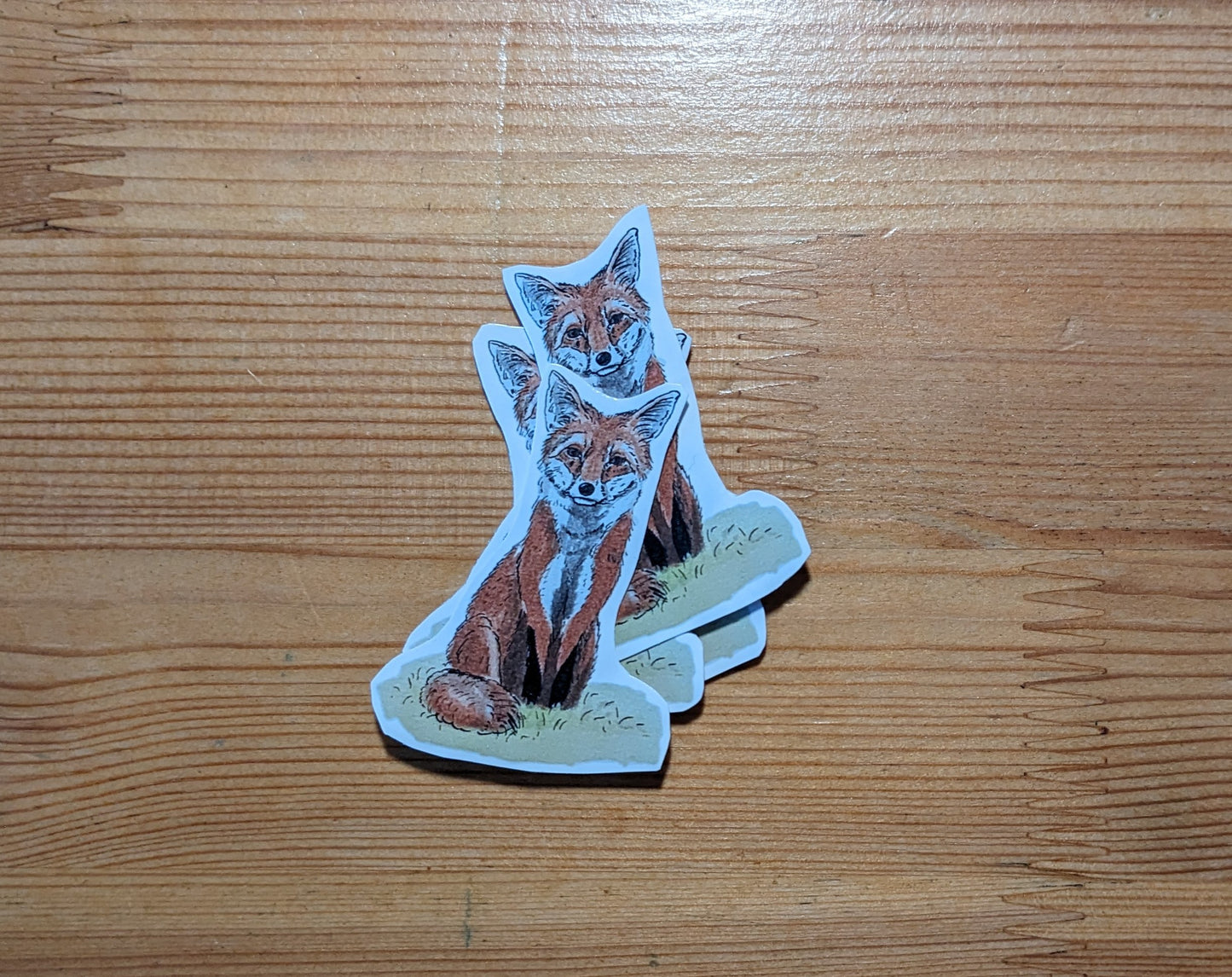 Renard, posters et stickers