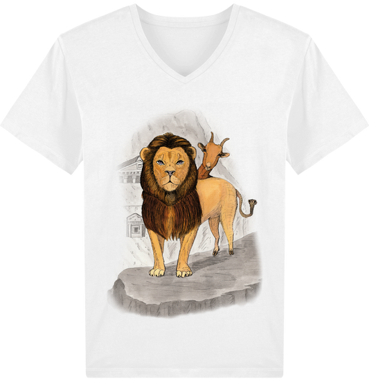 Tee Shirt Homme Col V Stanley PRESENTER, La chimère