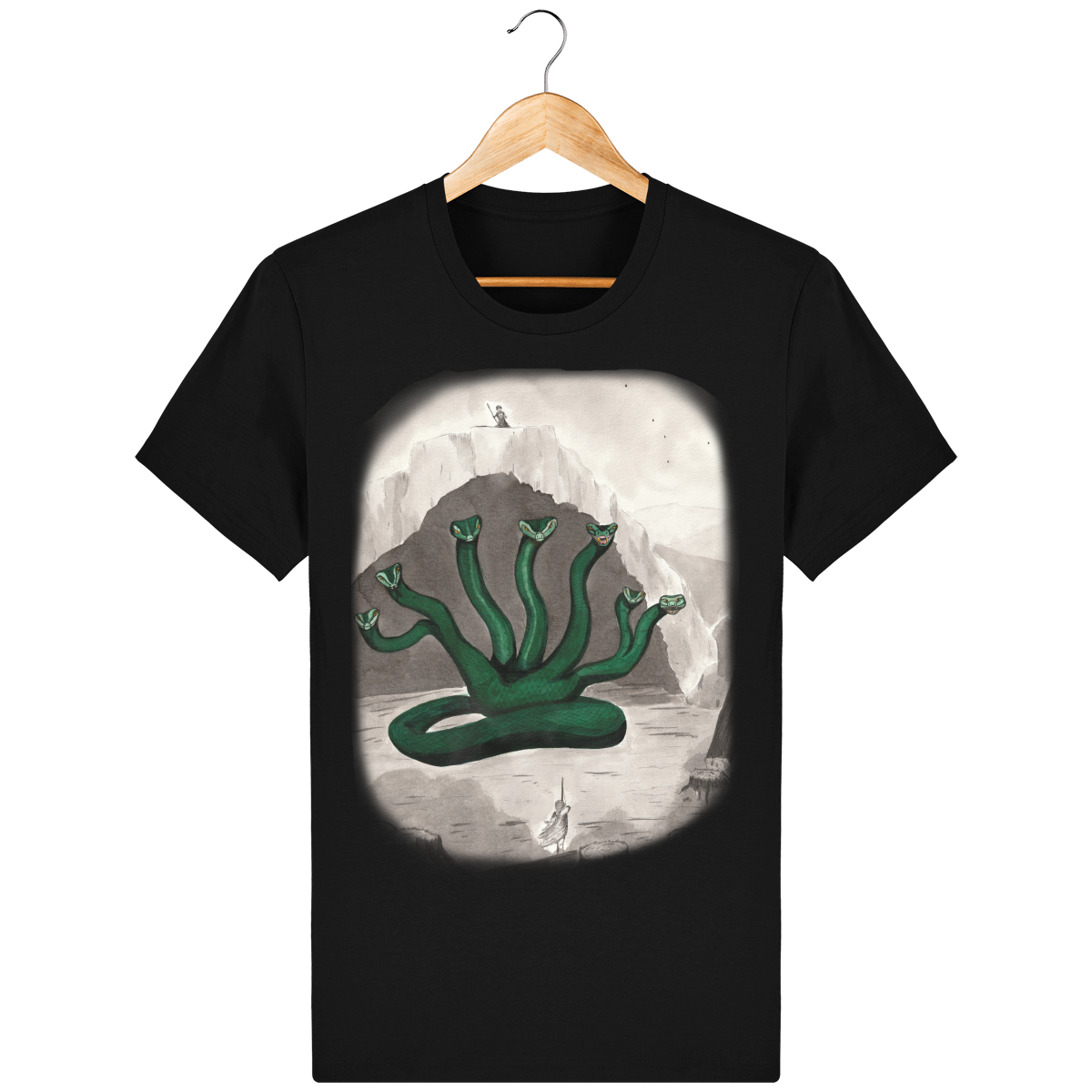 T-shirt basique Unisexe Stanley Rocker, L’hydre