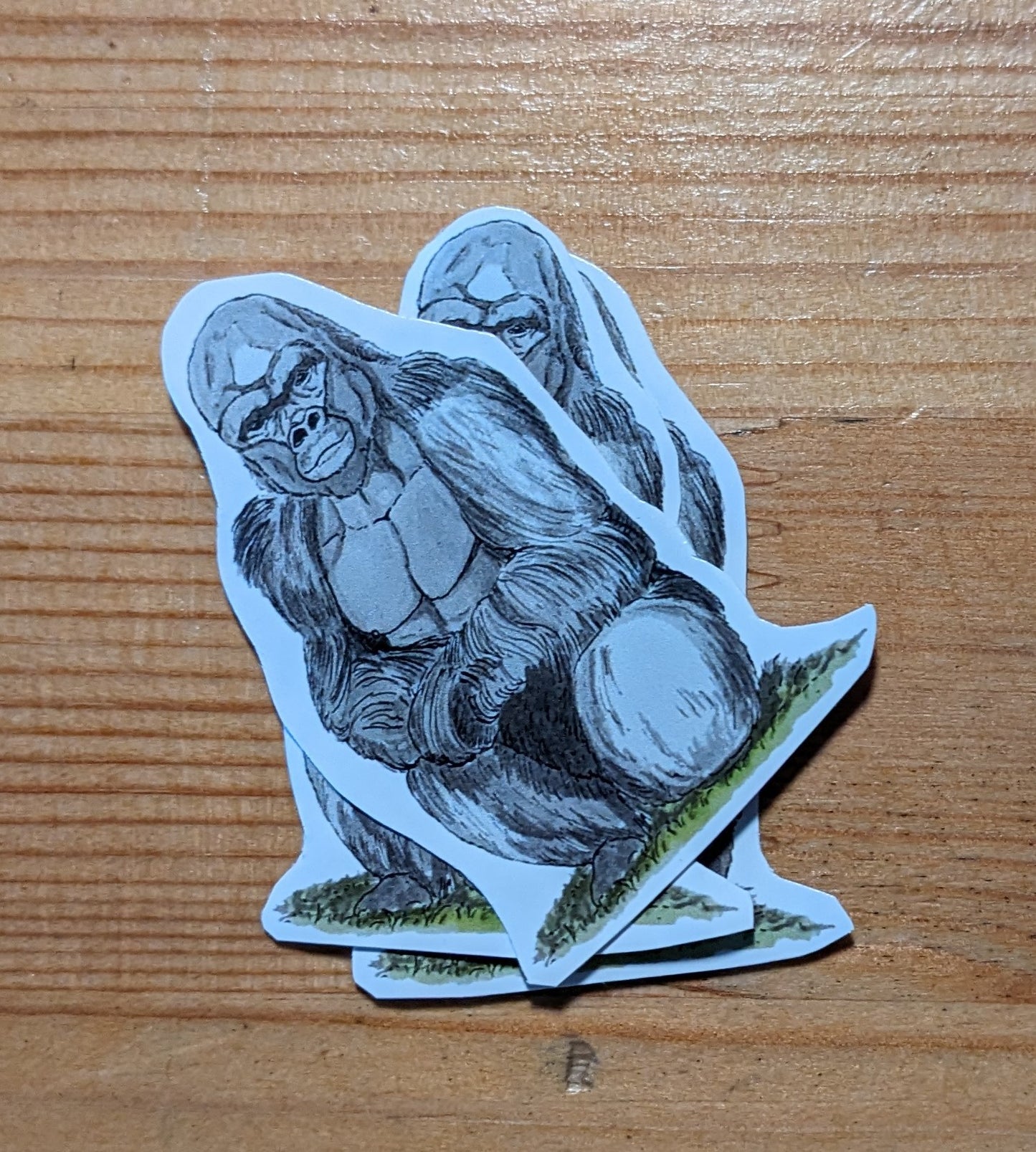 Gorille, posters et stickers