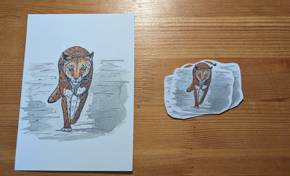 Lynx, posters et stickers